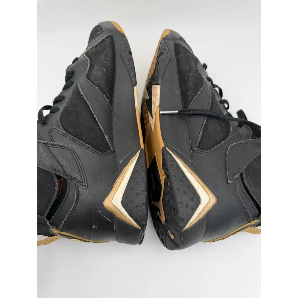Nike Air Jordan 7 Retro GMP Golden Moments Black Gold 304775-030 Mens 10.5